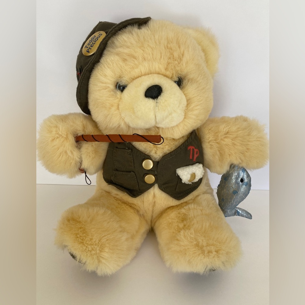 Vintage Precious Teddy Fisherman